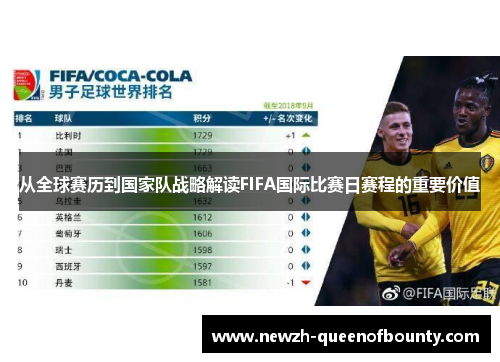 从全球赛历到国家队战略解读FIFA国际比赛日赛程的重要价值 从全球赛历到国家队战略解读FIFA国际比赛日赛程的重要价值